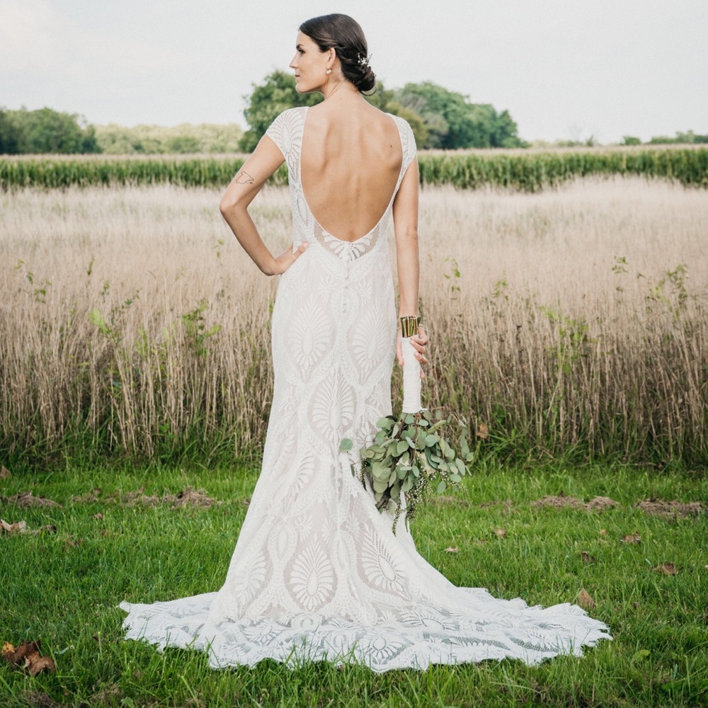 BHLDN Ludlow wedding dress, Size 6. Perfect condition